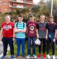The TY Boys Walking in Sorrento